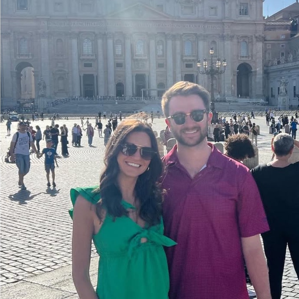 Green Ruffle Sleeve Dress